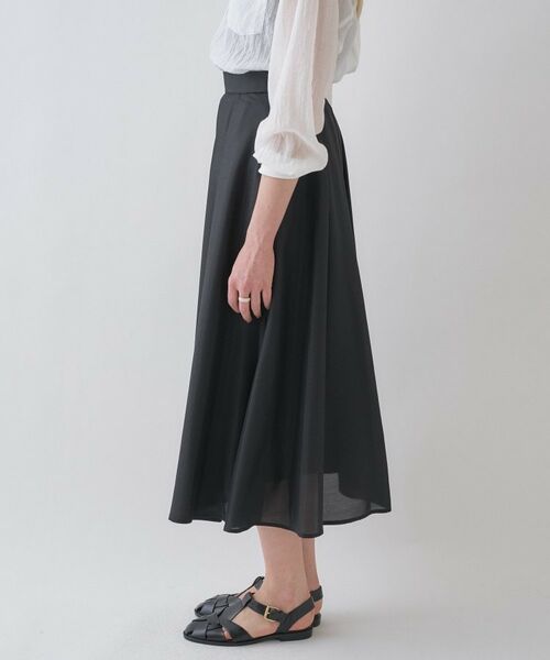 cloenc / クロエンス ロング・マキシ丈スカート | 【手洗い可】タックフレアスカート | 詳細20