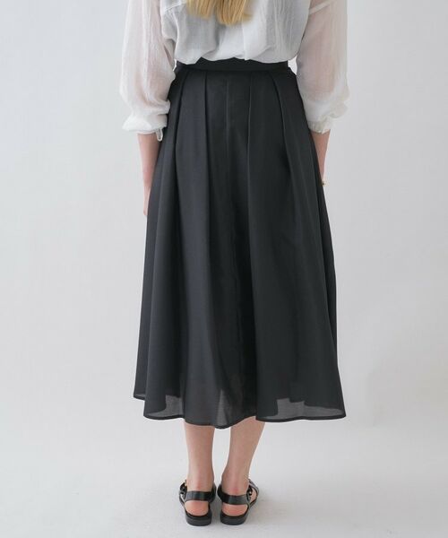 cloenc / クロエンス ロング・マキシ丈スカート | 【手洗い可】タックフレアスカート | 詳細21