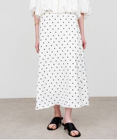 cloenc / クロエンス ロング・マキシ丈スカート | 【手洗い可】サテンフレアスカート