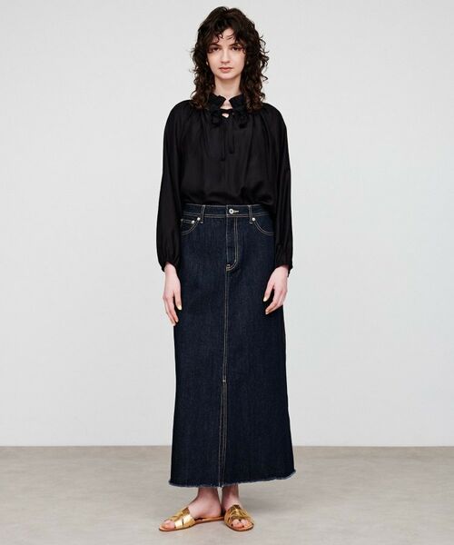 cloenc / クロエンス シャツ・ブラウス | 【手洗い可】シアーリボンブラウス | 詳細7