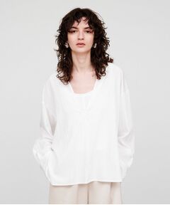 cloenc / クロエンス シャツ・ブラウス | 【手洗い可】スキッパーシャツブラウス