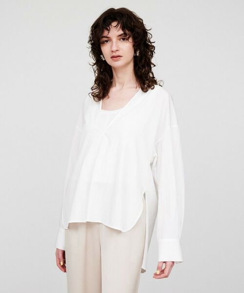 cloenc / クロエンス シャツ・ブラウス | 【手洗い可】スキッパーシャツブラウス | 詳細26