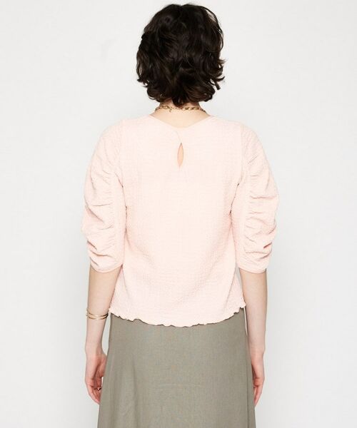 cloenc / クロエンス カットソー | 【マシンウォッシュ】ジャガードギャザープルオーバー | 詳細12