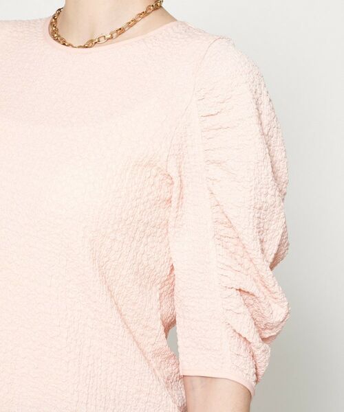 cloenc / クロエンス カットソー | 【マシンウォッシュ】ジャガードギャザープルオーバー | 詳細14