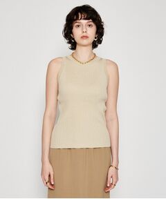 cloenc / クロエンス ニット・セーター | 【手洗い可】ラメリブタンクトップ