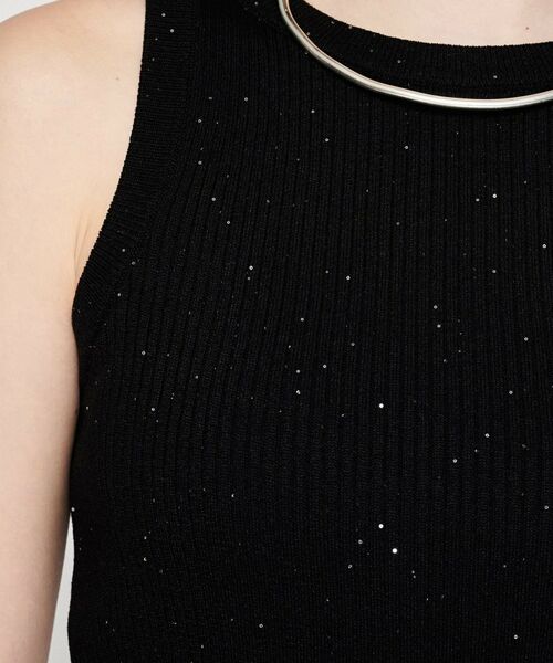 cloenc / クロエンス ニット・セーター | 【手洗い可】ラメリブタンクトップ | 詳細8