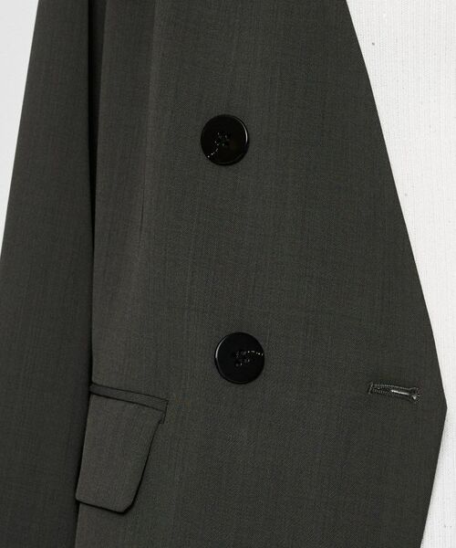 cloenc / クロエンス ノーカラージャケット | 【セットアップ／マシンウォッシュ】ノーカラージャケット | 詳細12