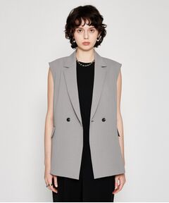 cloenc / クロエンス ベスト | 【セットアップ／マシンウォッシュ】テーラードベスト