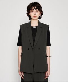 cloenc / クロエンス ベスト | 【セットアップ／マシンウォッシュ】テーラードベスト