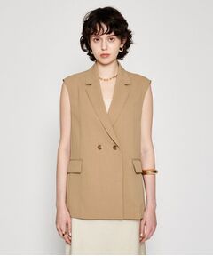 cloenc / クロエンス ベスト | 【セットアップ／マシンウォッシュ】テーラードベスト