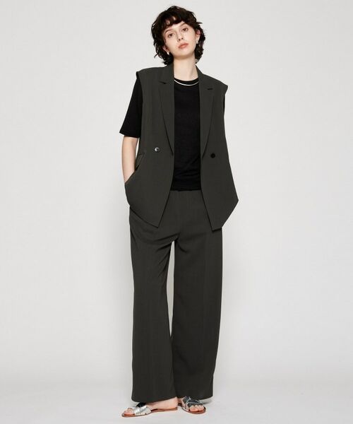 cloenc / クロエンス ベスト | 【セットアップ／マシンウォッシュ】テーラードベスト | 詳細10