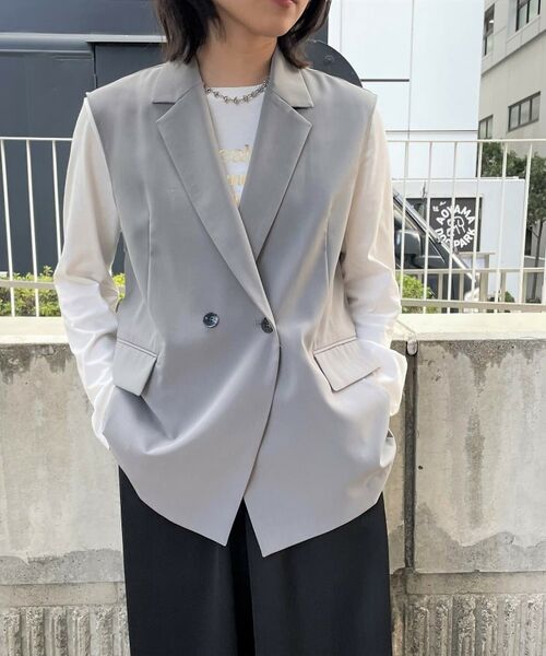 cloenc / クロエンス ベスト | 【セットアップ／マシンウォッシュ】テーラードベスト | 詳細17