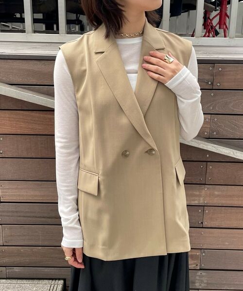 cloenc / クロエンス ベスト | 【セットアップ／マシンウォッシュ】テーラードベスト | 詳細19