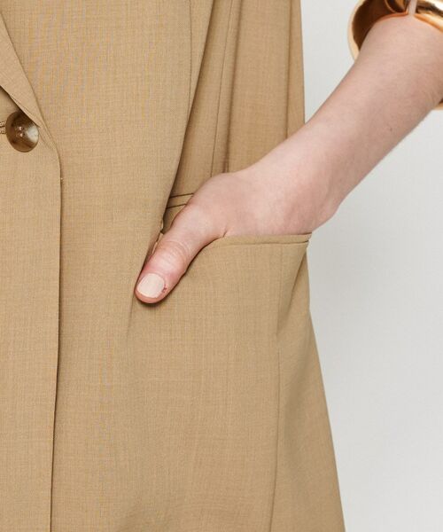 cloenc / クロエンス ベスト | 【セットアップ／マシンウォッシュ】テーラードベスト | 詳細5