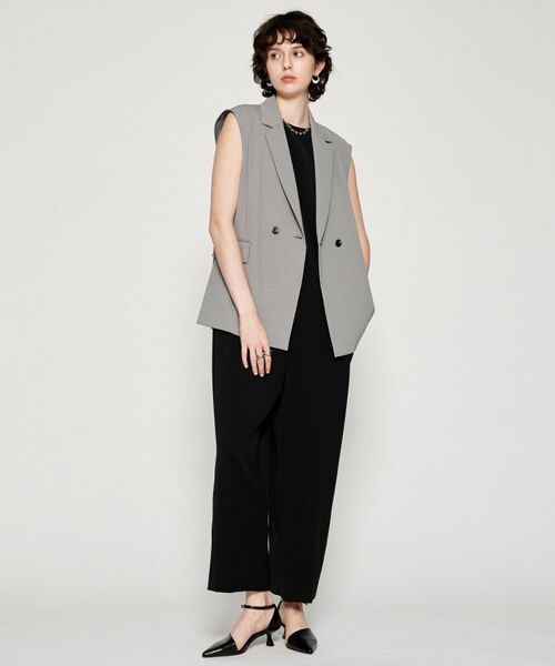 cloenc / クロエンス ベスト | 【セットアップ／マシンウォッシュ】テーラードベスト | 詳細6