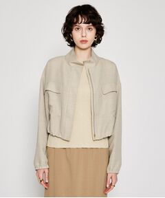 cloenc / クロエンス レザーブルゾン・ジャケット | 【手洗い可】メッシュジップブルゾン