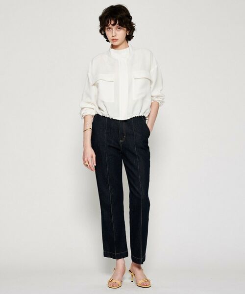 cloenc / クロエンス レザーブルゾン・ジャケット | 【手洗い可】メッシュジップブルゾン | 詳細1