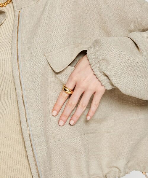 cloenc / クロエンス レザーブルゾン・ジャケット | 【手洗い可】メッシュジップブルゾン | 詳細10