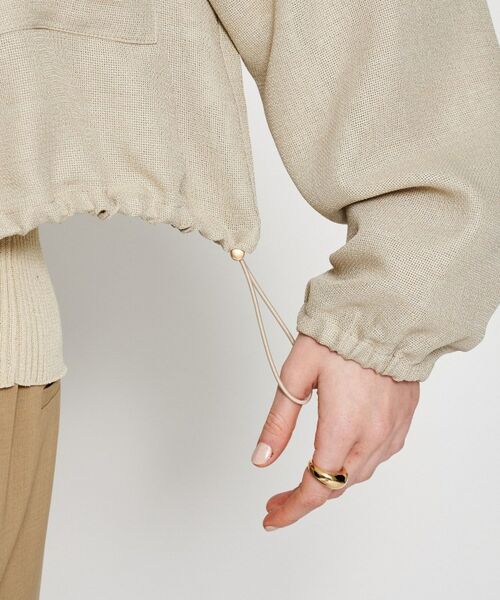 cloenc / クロエンス レザーブルゾン・ジャケット | 【手洗い可】メッシュジップブルゾン | 詳細11