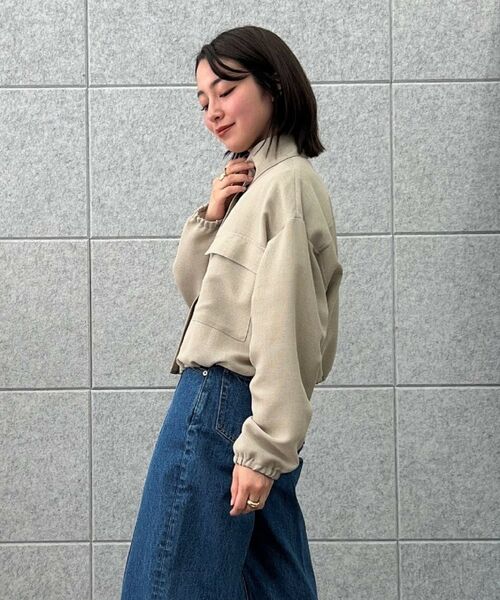 cloenc / クロエンス レザーブルゾン・ジャケット | 【手洗い可】メッシュジップブルゾン | 詳細14