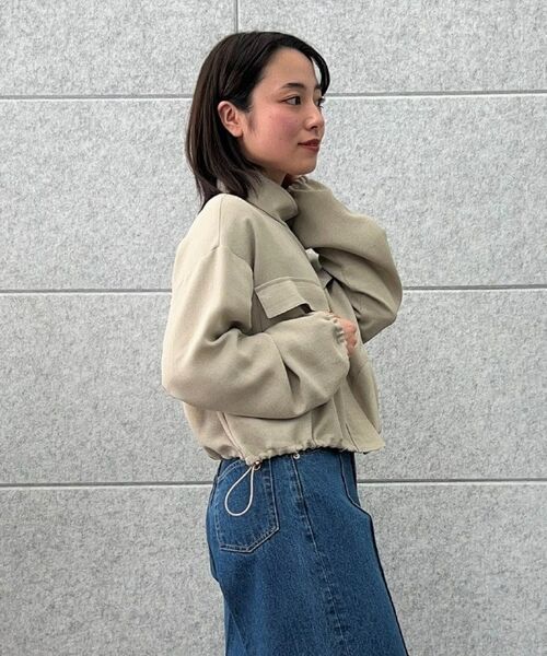 cloenc / クロエンス レザーブルゾン・ジャケット | 【手洗い可】メッシュジップブルゾン | 詳細15