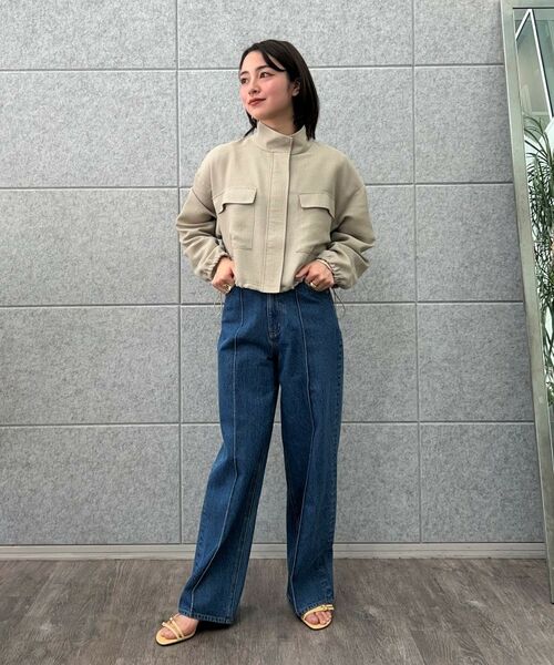 cloenc / クロエンス レザーブルゾン・ジャケット | 【手洗い可】メッシュジップブルゾン | 詳細16