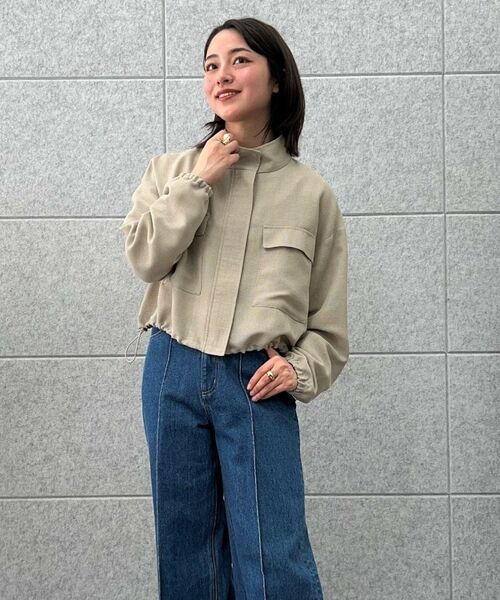 cloenc / クロエンス レザーブルゾン・ジャケット | 【手洗い可】メッシュジップブルゾン | 詳細17