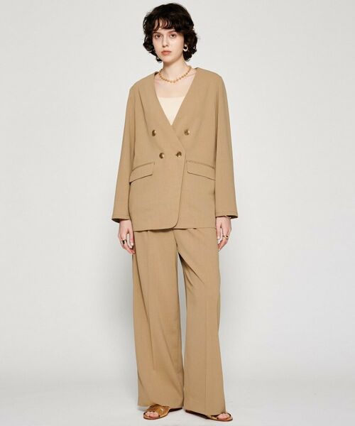 cloenc / クロエンス パンツ | 【セットアップ／マシンウォッシュ】イージーワイドパンツ | 詳細1