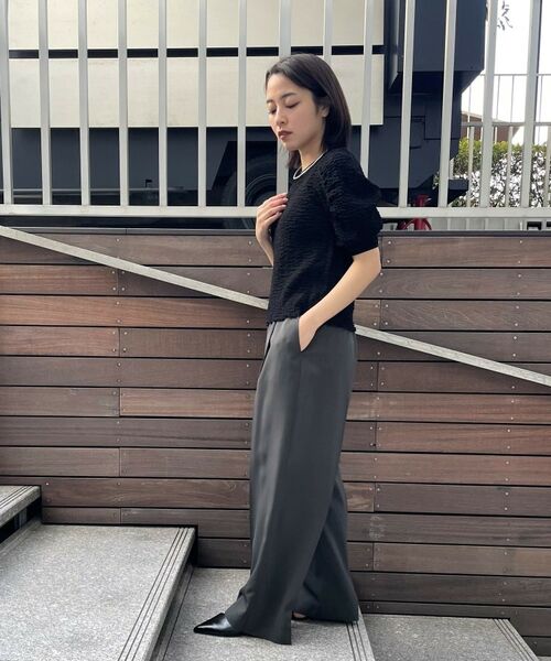 cloenc / クロエンス パンツ | 【セットアップ／マシンウォッシュ】イージーワイドパンツ | 詳細19