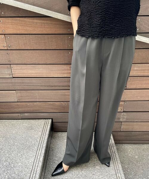 cloenc / クロエンス パンツ | 【セットアップ／マシンウォッシュ】イージーワイドパンツ | 詳細21