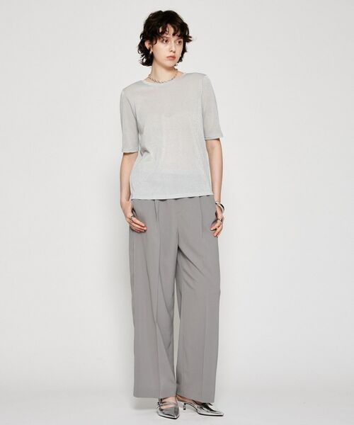 cloenc / クロエンス パンツ | 【セットアップ／マシンウォッシュ】イージーワイドパンツ | 詳細5