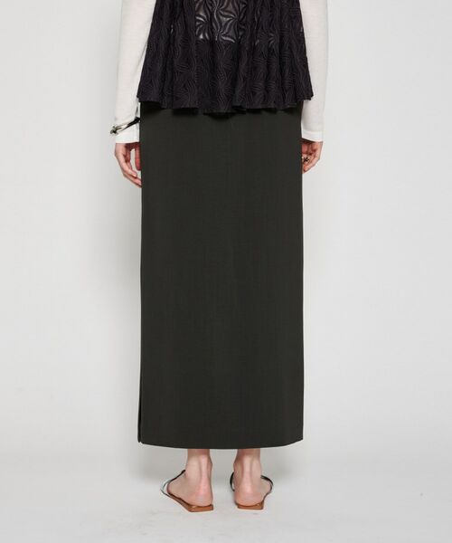 cloenc / クロエンス ロング・マキシ丈スカート | 【セットアップ／マシンウォッシュ】イージーIラインスカート | 詳細12
