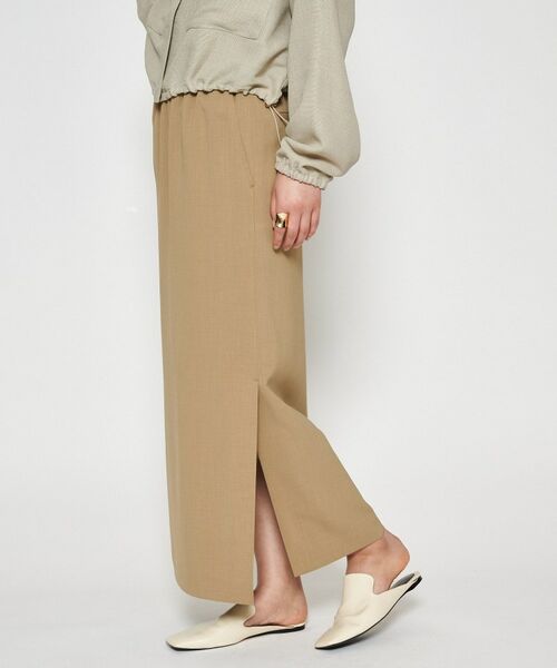 cloenc / クロエンス ロング・マキシ丈スカート | 【セットアップ／マシンウォッシュ】イージーIラインスカート | 詳細17