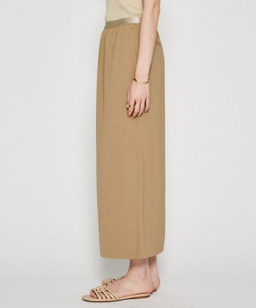 cloenc / クロエンス ロング・マキシ丈スカート | 【セットアップ／マシンウォッシュ】イージーIラインスカート | 詳細2