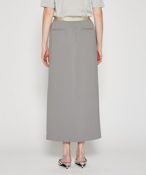 cloenc / クロエンス ロング・マキシ丈スカート | 【セットアップ／マシンウォッシュ】イージーIラインスカート | 詳細8