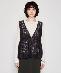 cloenc / クロエンス シャツ・ブラウス | 【手洗い可】フラワーレースブラウス