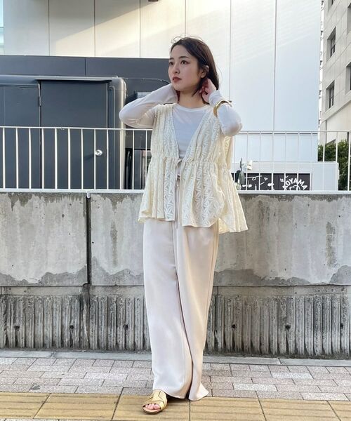 cloenc / クロエンス シャツ・ブラウス | 【手洗い可】フラワーレースブラウス | 詳細11