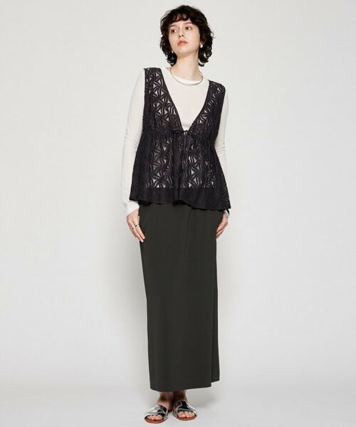 cloenc / クロエンス シャツ・ブラウス | 【手洗い可】フラワーレースブラウス | 詳細5