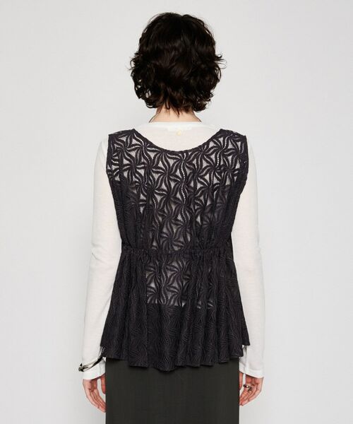 cloenc / クロエンス シャツ・ブラウス | 【手洗い可】フラワーレースブラウス | 詳細7