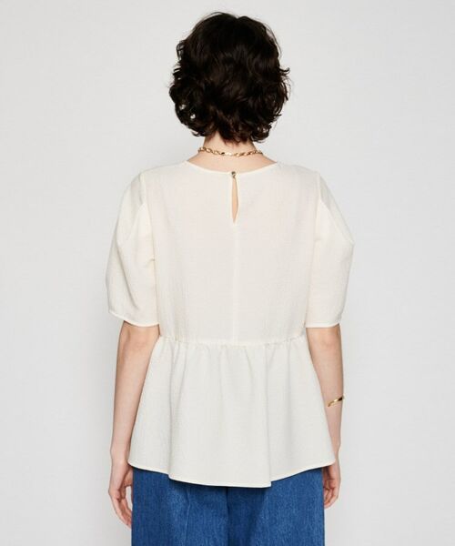 cloenc / クロエンス シャツ・ブラウス | 【手洗い可】フレアチュニックブラウス | 詳細3