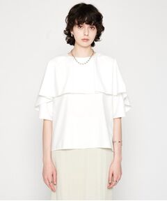 cloenc / クロエンス シャツ・ブラウス | 【手洗い可】前後2WAYケープブラウス