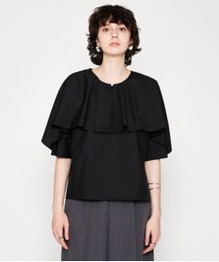cloenc / クロエンス シャツ・ブラウス | 【手洗い可】前後2WAYケープブラウス