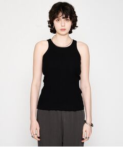 cloenc / クロエンス キャミソール・チューブトップ | 【カップ付き】リブテレコタンクトップ