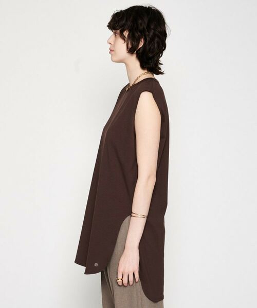 cloenc / クロエンス カットソー | 【マシンウォッシュ】ノースリーブロングTシャツ | 詳細11