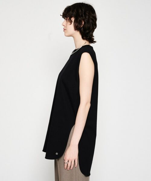 cloenc / クロエンス カットソー | 【マシンウォッシュ】ノースリーブロングTシャツ | 詳細15