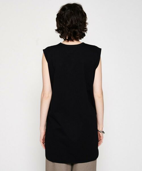 cloenc / クロエンス カットソー | 【マシンウォッシュ】ノースリーブロングTシャツ | 詳細16