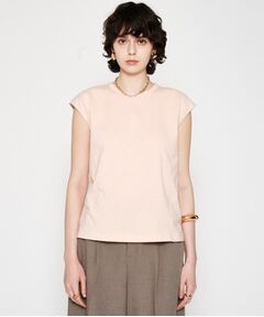 cloenc / クロエンス カットソー | 【マシンウォッシュ】ノースリーブフォルムTシャツ