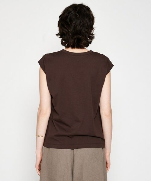 cloenc / クロエンス カットソー | 【マシンウォッシュ】ノースリーブフォルムTシャツ | 詳細11