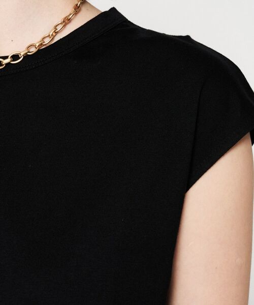 cloenc / クロエンス カットソー | 【マシンウォッシュ】ノースリーブフォルムTシャツ | 詳細15