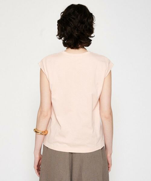 cloenc / クロエンス カットソー | 【マシンウォッシュ】ノースリーブフォルムTシャツ | 詳細7